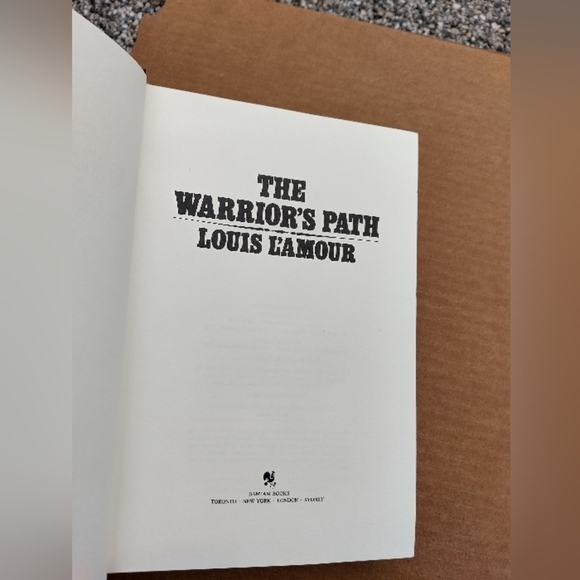 The Warrior's Path by Louis L'Amour Leatherette Western Book - Picture 3 of 10